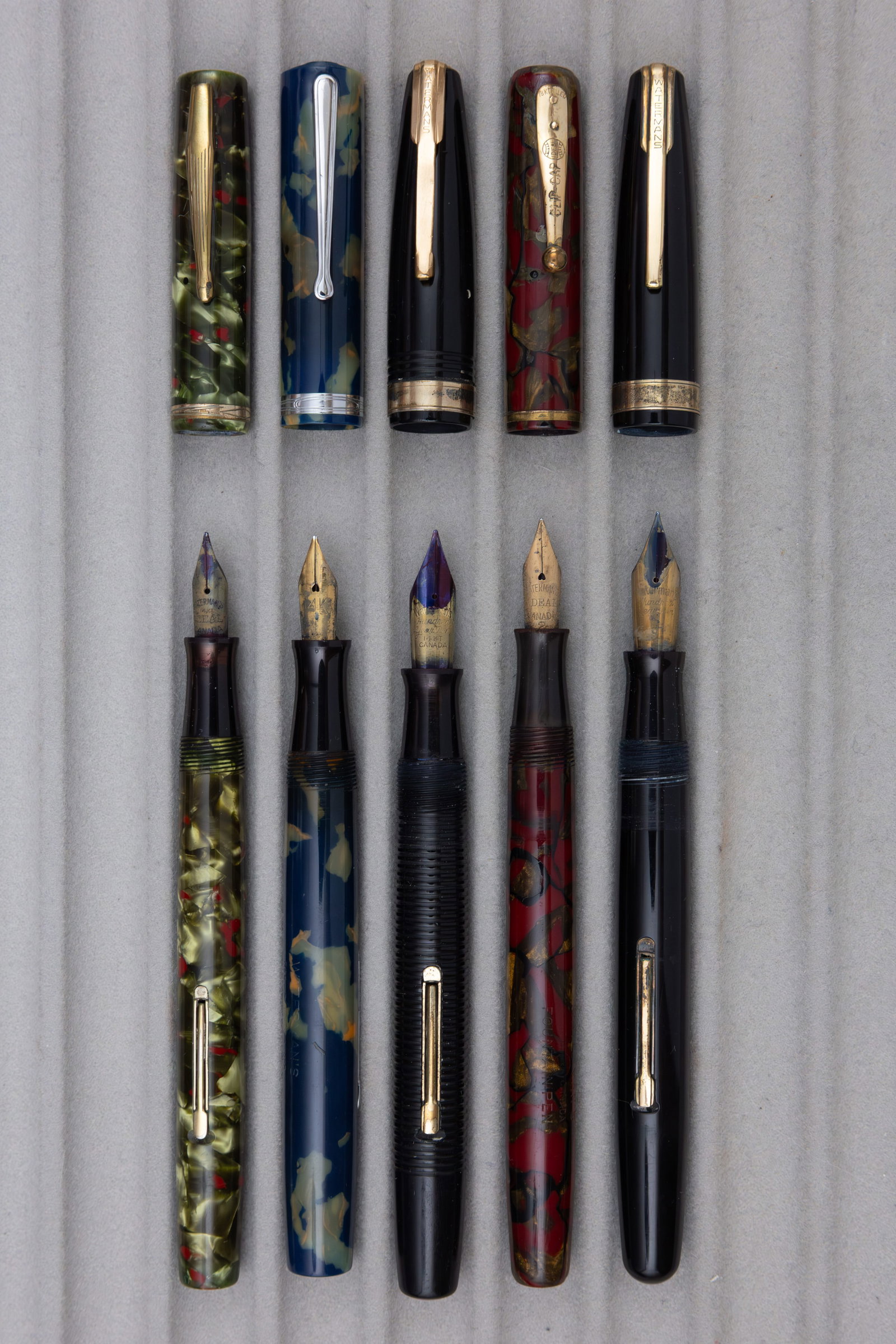 Waterman Ideal 92, 94 and Hundred Year Fountain Pens (5) - 2