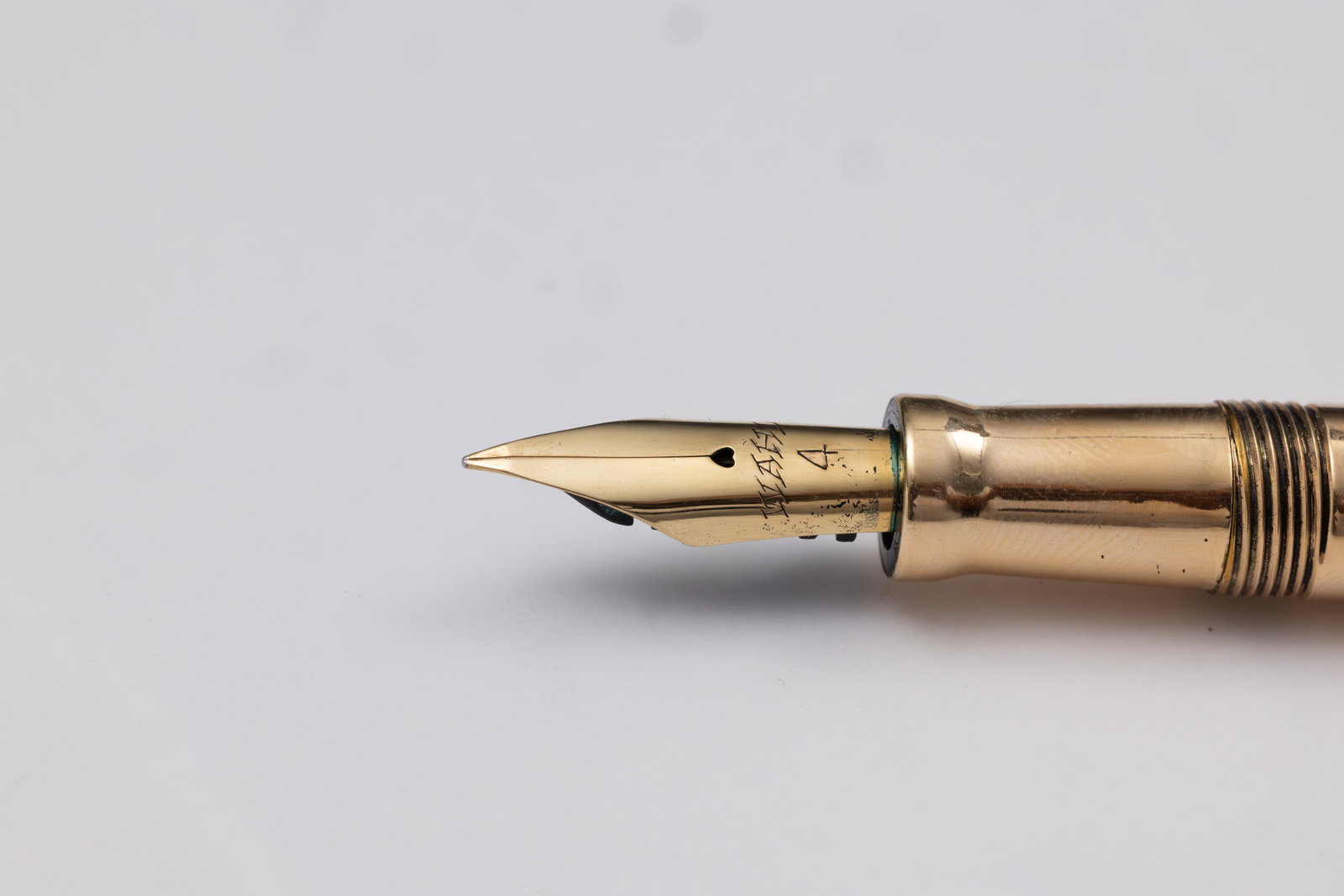 Wahl Eversharp Grecian Border Gold Filled 4 Size Fountain Pen Set, Boxed - 4