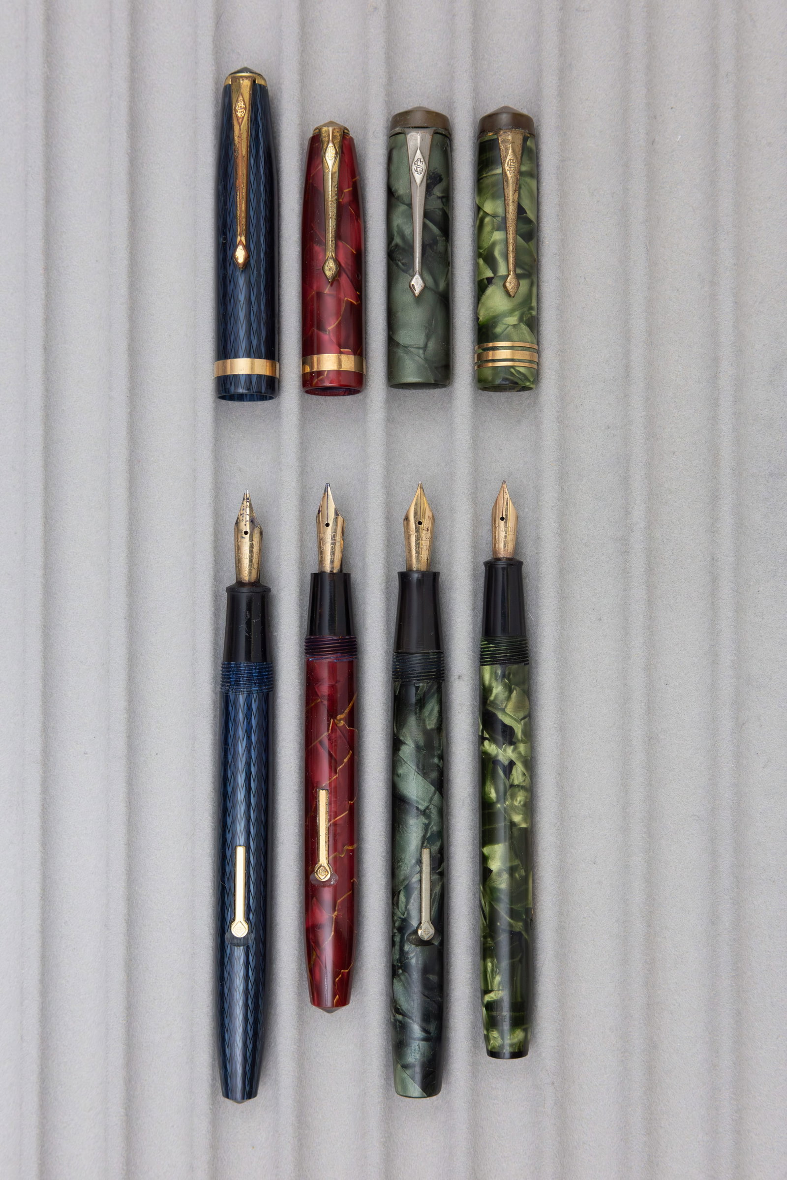 Conway Stewart Marbleized Fountain Pens (4) - 2