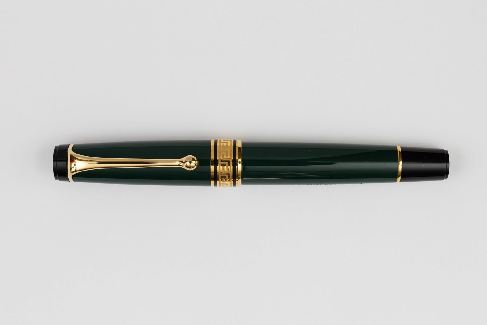 Aurora Optima Forest Green Fountain Pen, Boxed (1 of 3)