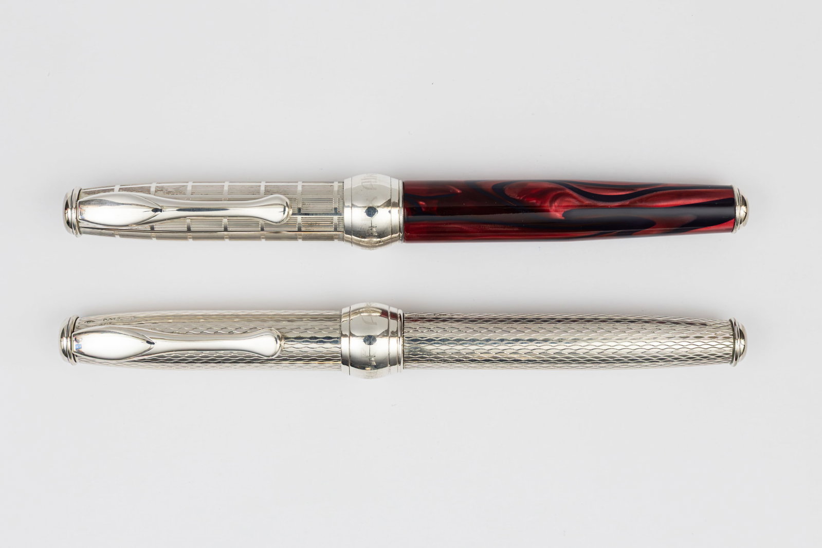 Grifos Sterling Silver Fountain Pens, 18K Stub Nibs (1 of 3)