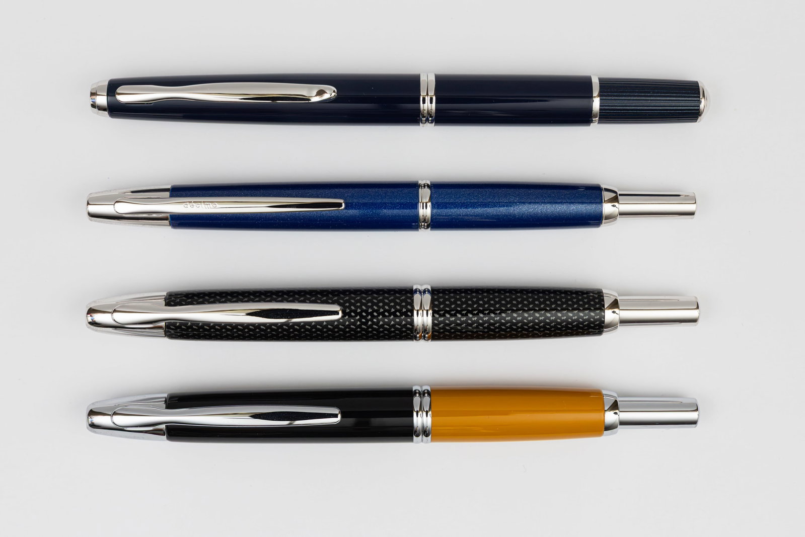 Pilot Vanishing Point, Decimo, Fermo Fountain Pens (4) (1 of 3)