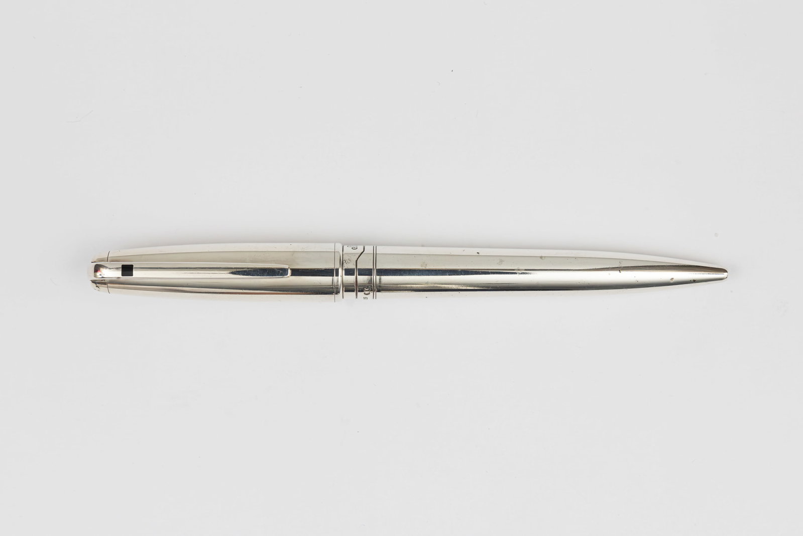 ST Dupont Olympio Sterling Silver Ballpoint Pen (1 of 2)