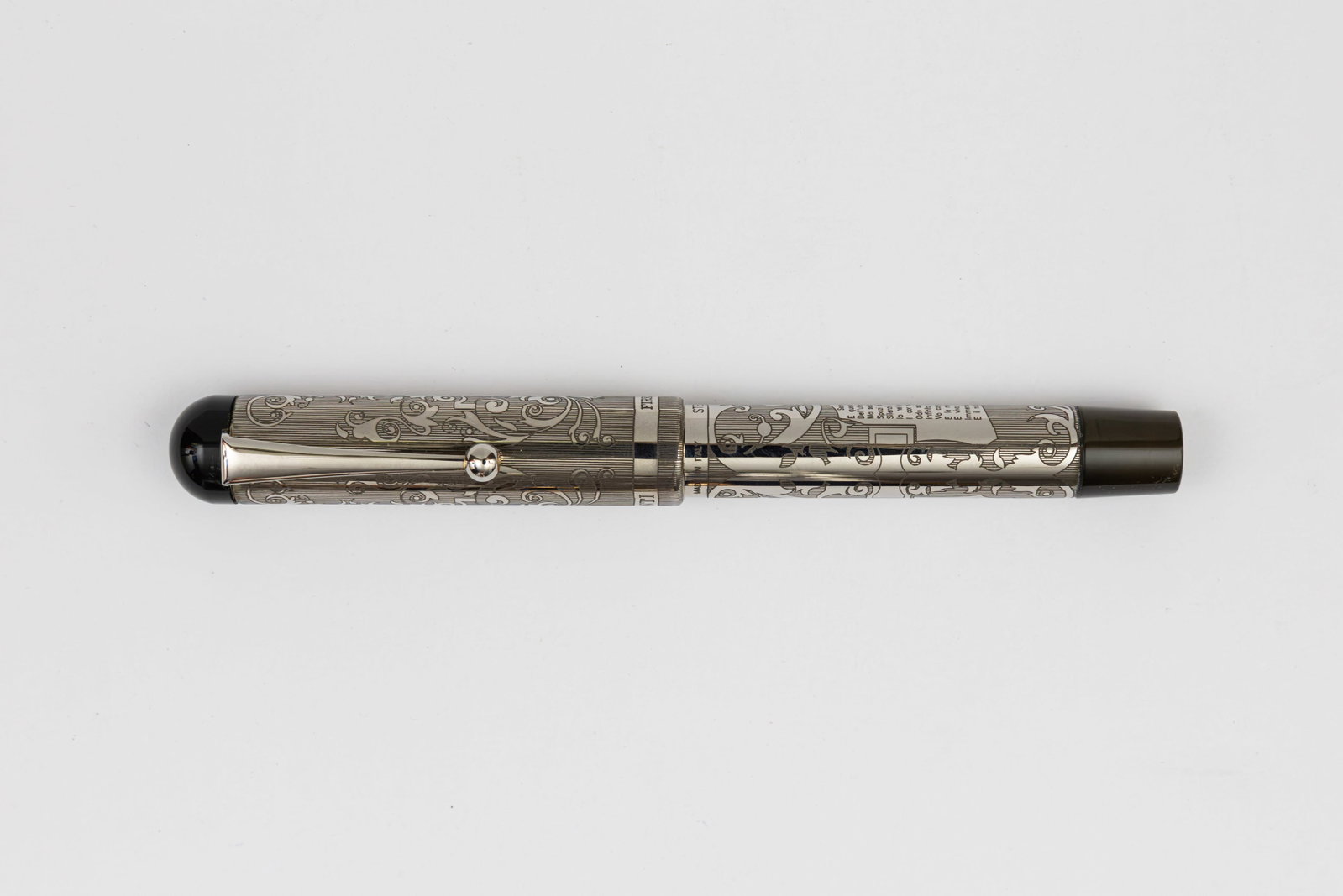 Visconti Giacomo Leopardi Sterling Silver Fountain Pen (1 of 3)