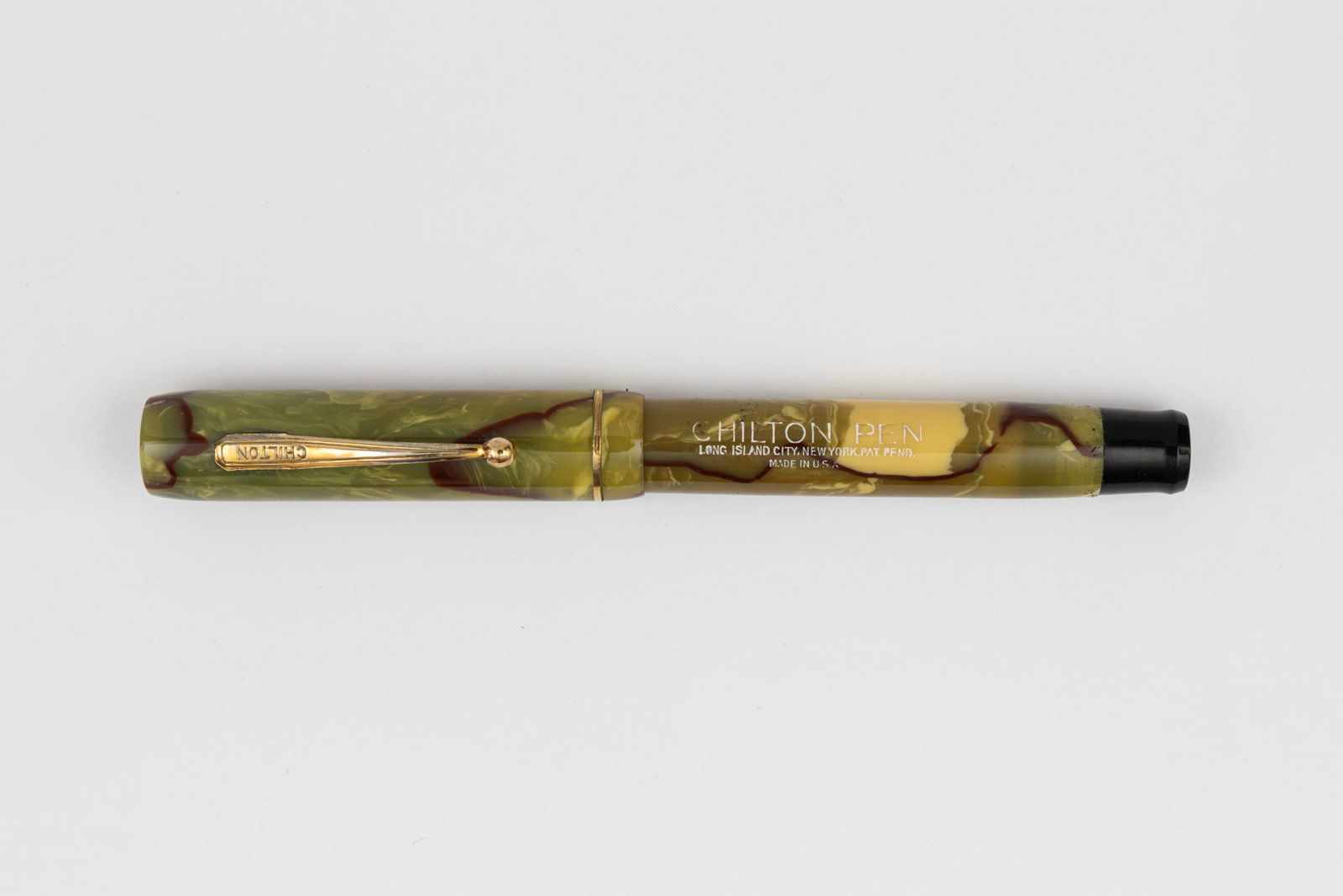 Chilton Long Island Carnelian Single Band Fountain Pen (1 of 3)