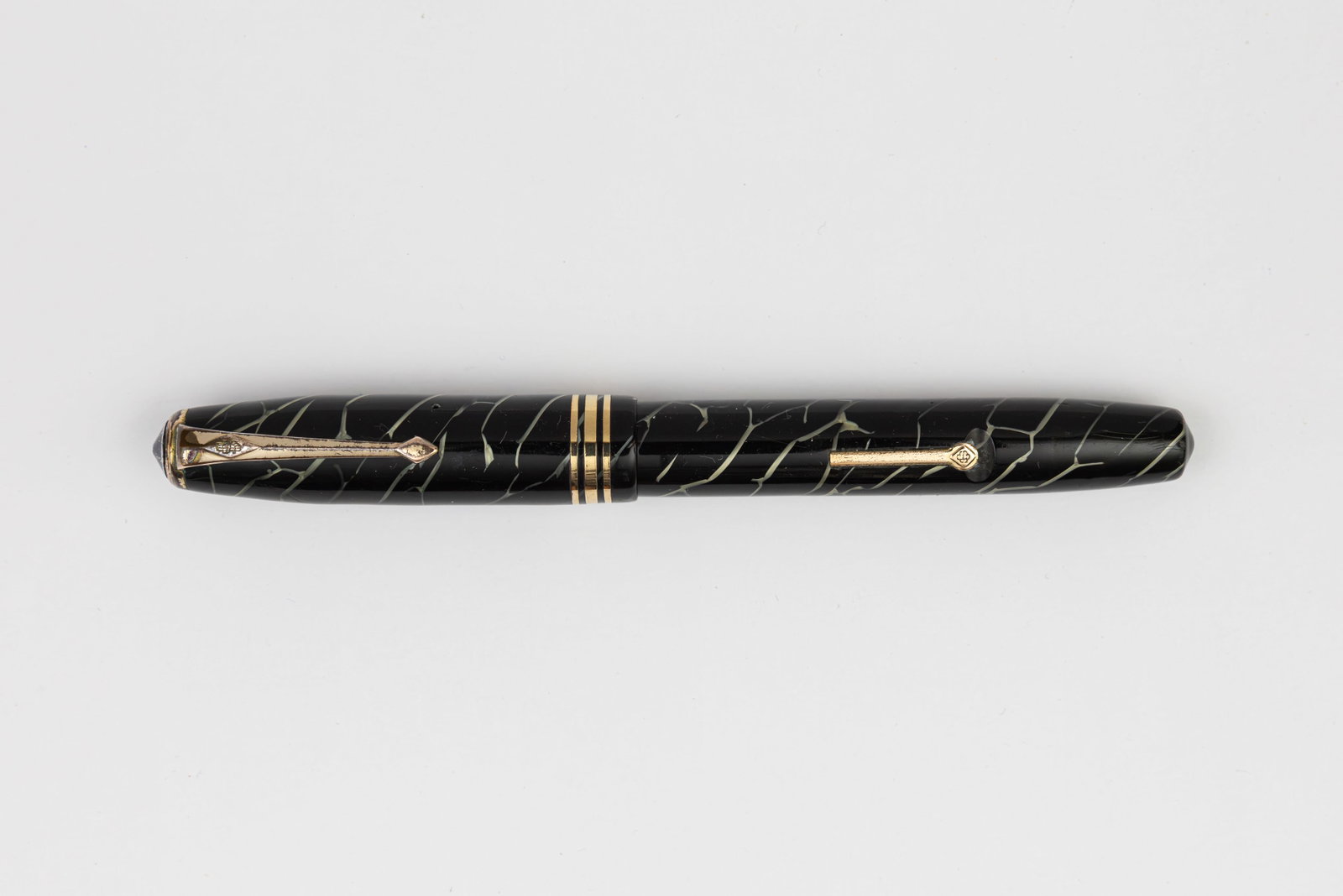 Conway Stewart 58 Cracked Ice Fountain Pen, Boxed, Flexible Nib (1 of 4)