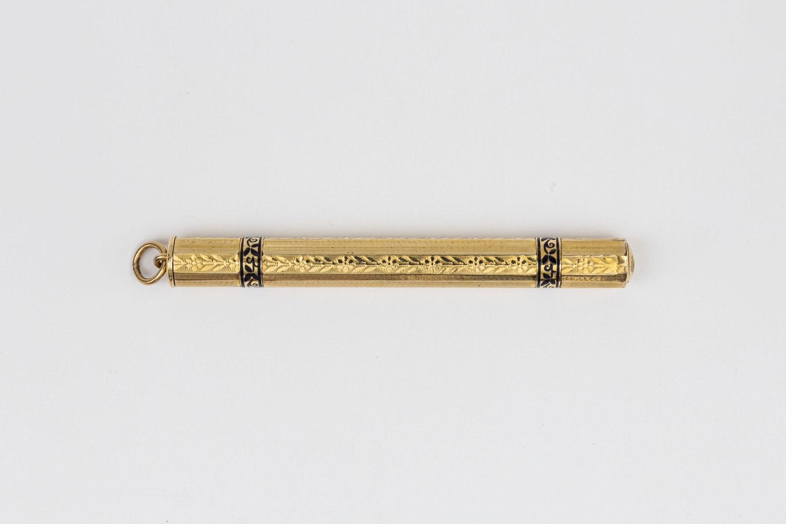 Gold Filled Overlay Octagonal Telescopic Fountain Pen (1 of 3)