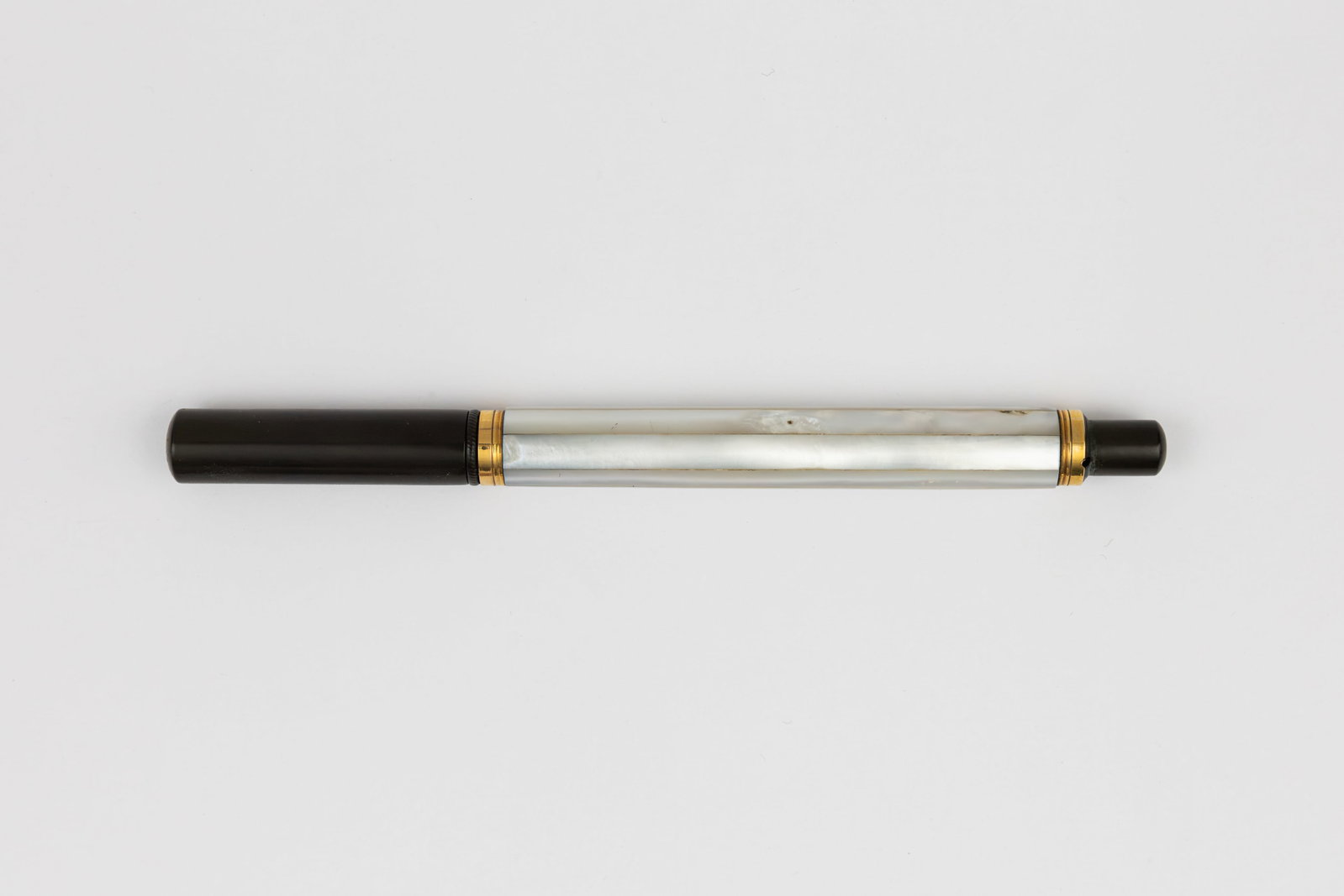 A.T. Cross Mother of Pearl Faceted Stylographic Fountain Pen (1 of 2)