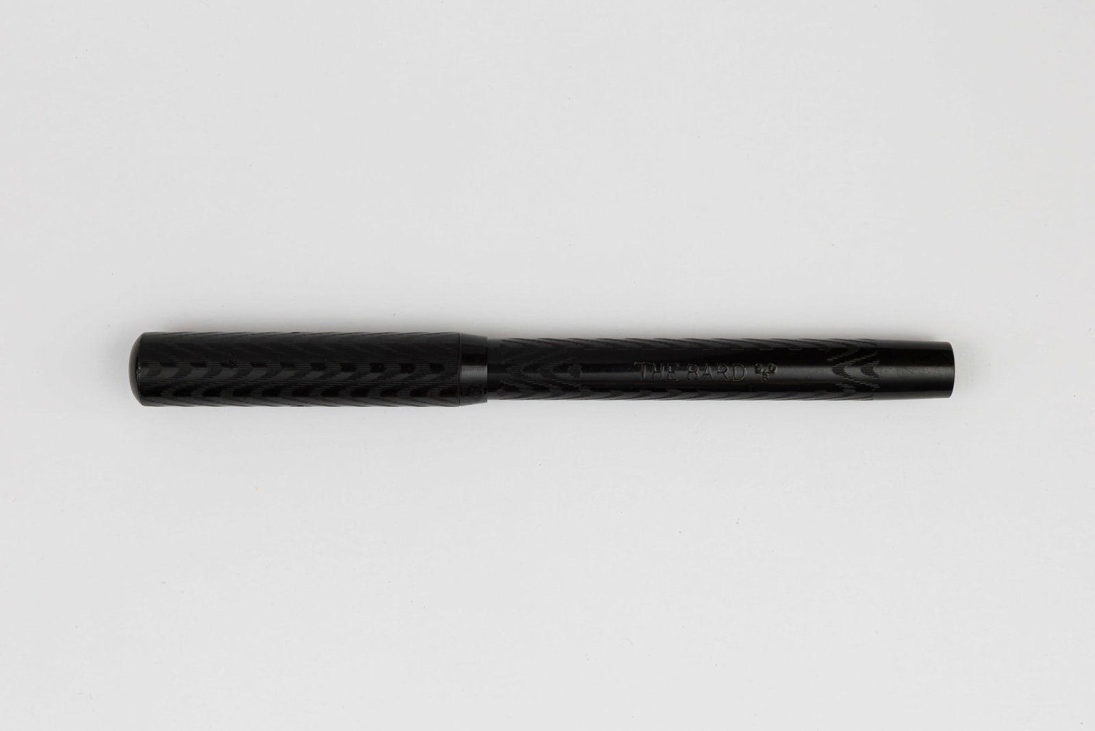 Mabie Todd Swan “The Bard?? Black Chased Hard Rubber Fountain Pen (1 of 3)