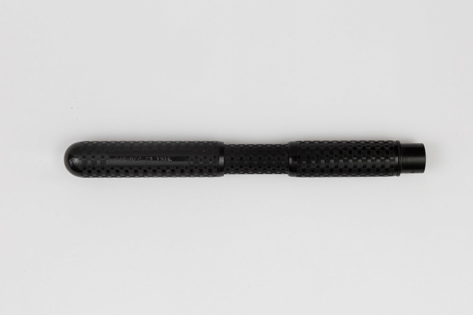 Moore Black Chased Hard Rubber Safety Fountain Pen (1 of 3)