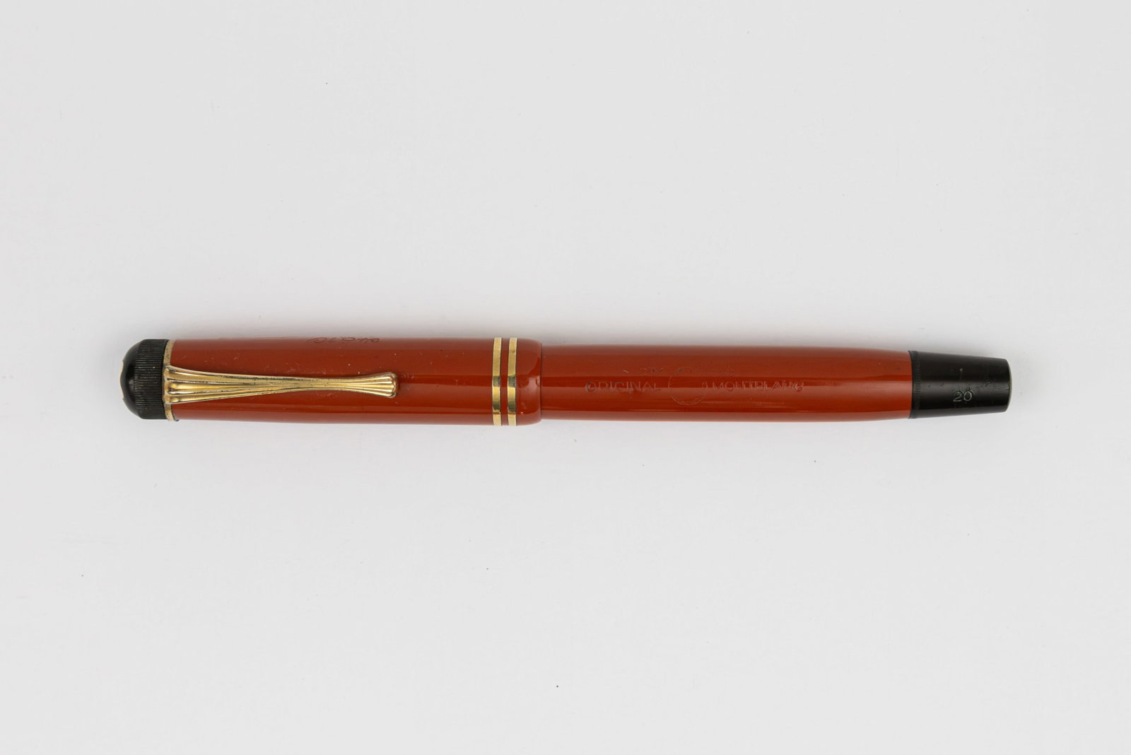 Montblanc 20 Simplo Masterpiece Coral Fountain Pen (1 of 3)