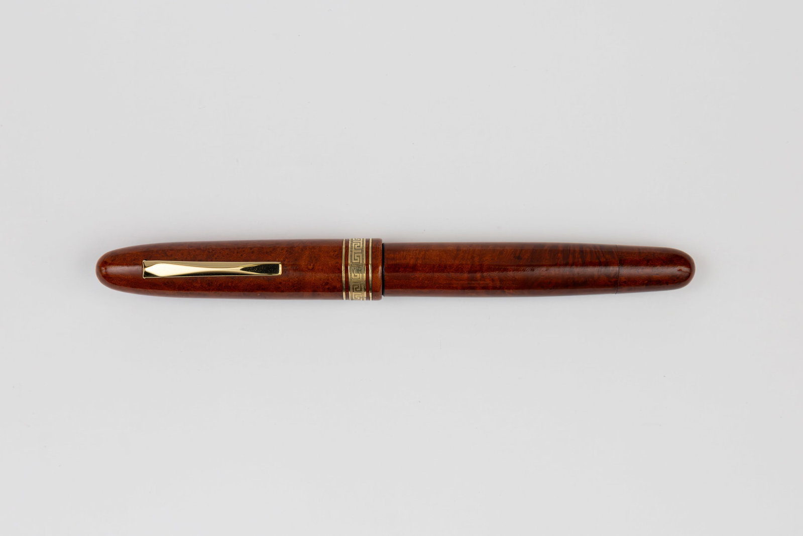 Omas AM87 Ogiva Briarwood Fountain Pen, Boxed (1 of 3)