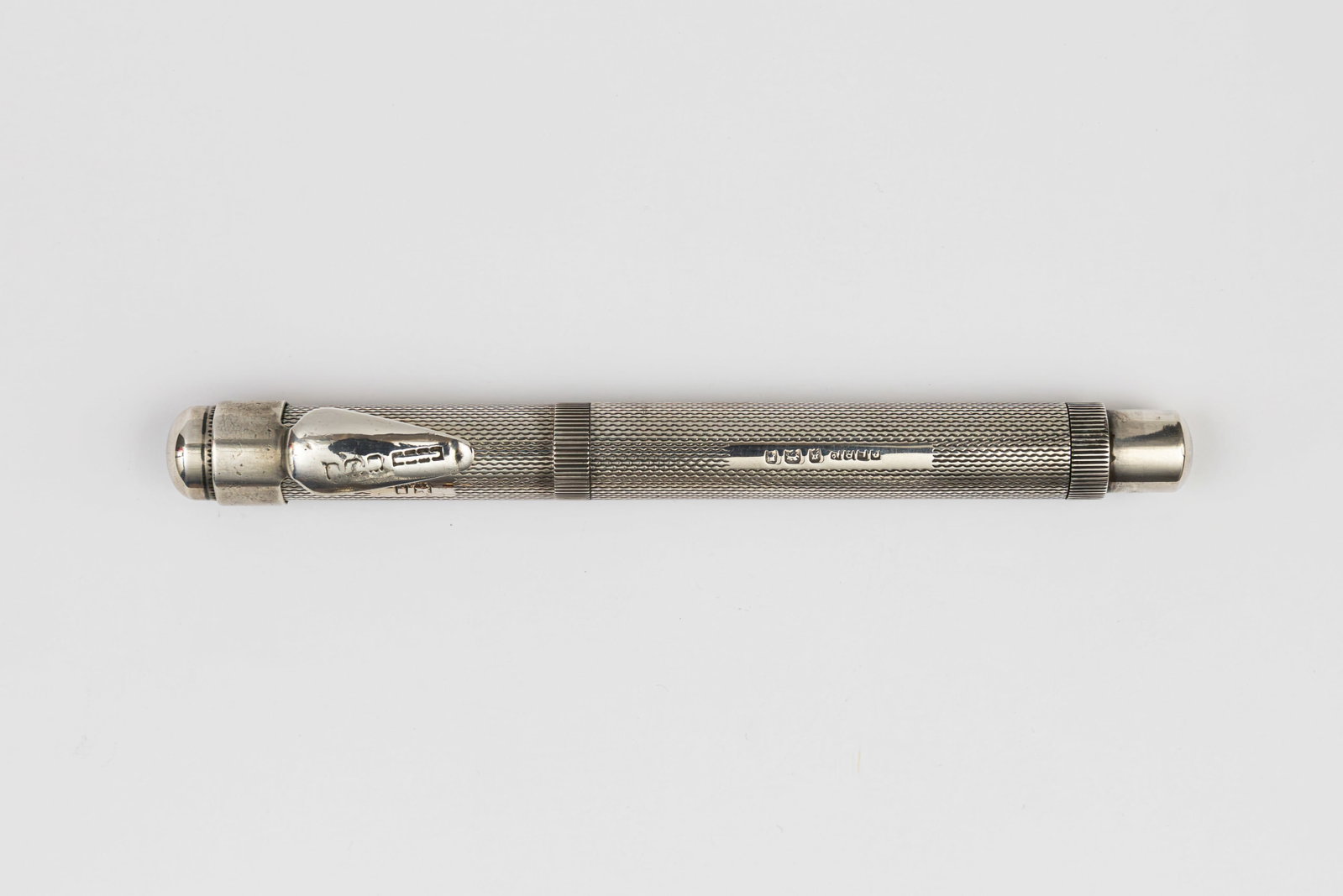 Onoto De La Rue Sterling Silver Barleycorn Pattern Fountain Pen (1 of 3)