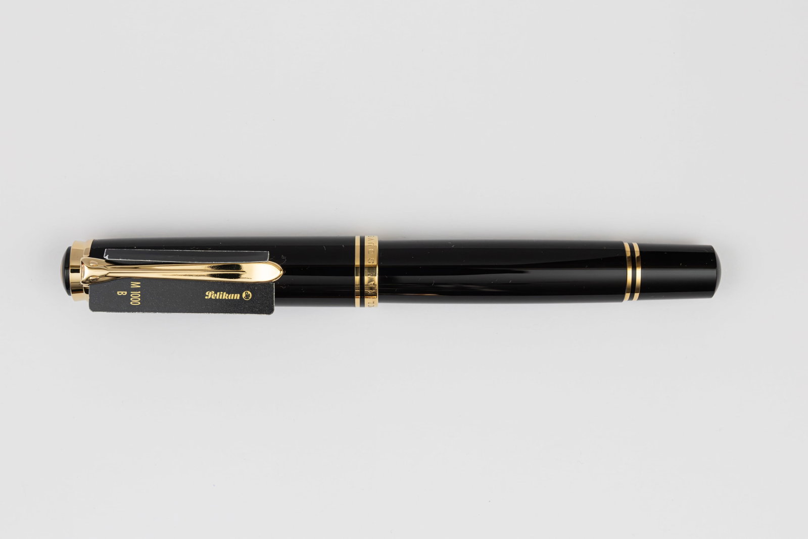 Pelikan M1000 Black Fountain Pen, B Nib, Boxed (1 of 4)