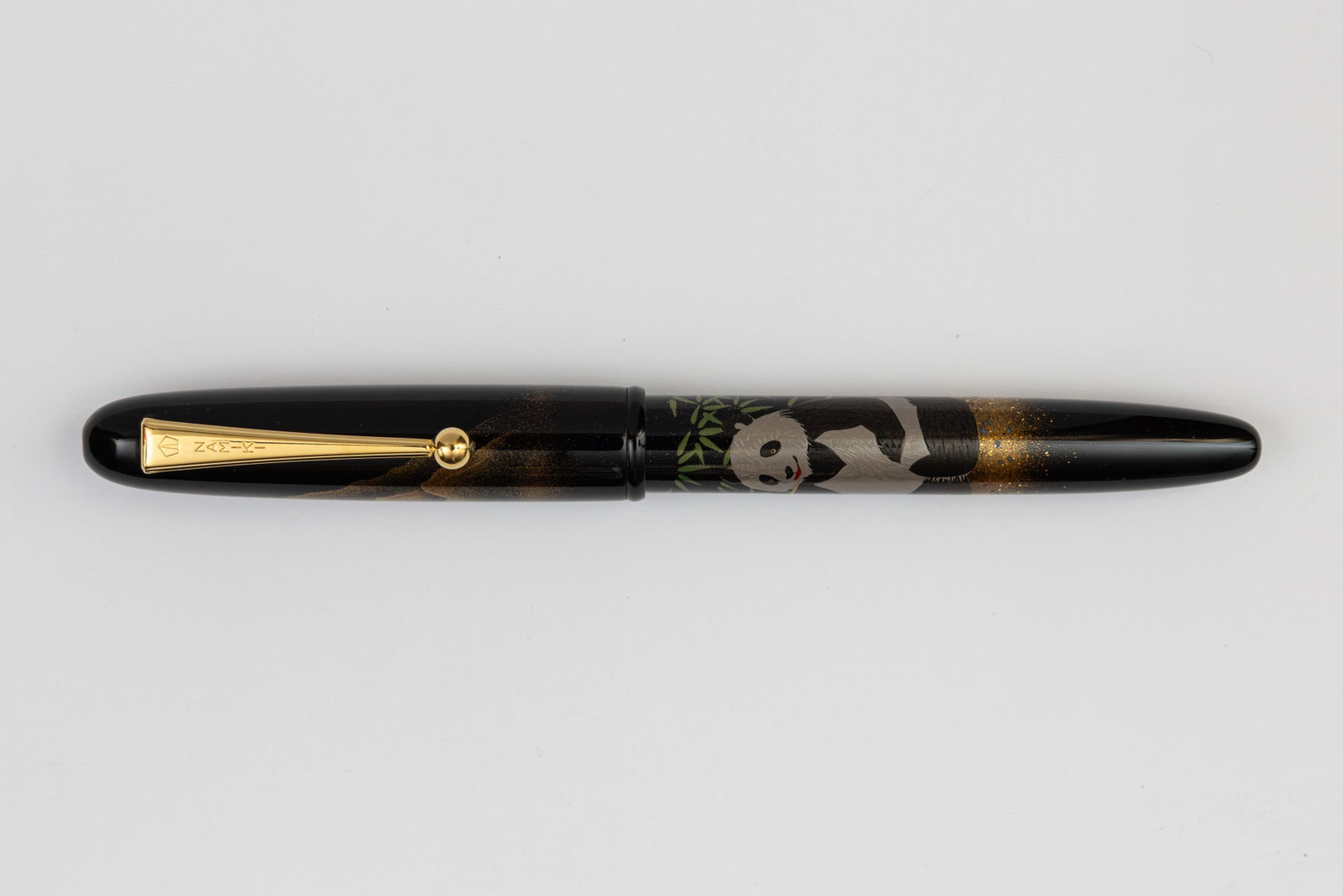 Pilot Namiki Yukari Panda Maki-e LE Fountain Pen by Sato (1 of 6)