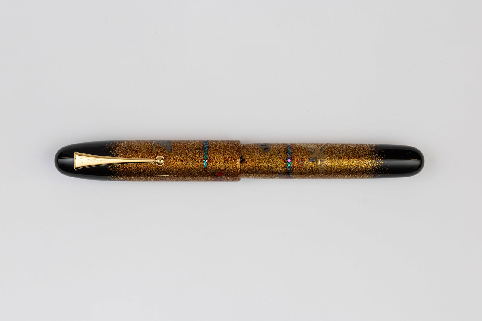Pilot Namiki Emperor Kisshomon Birds in Flight Maki-e Fountain Pen, Boxed (1 of 8)