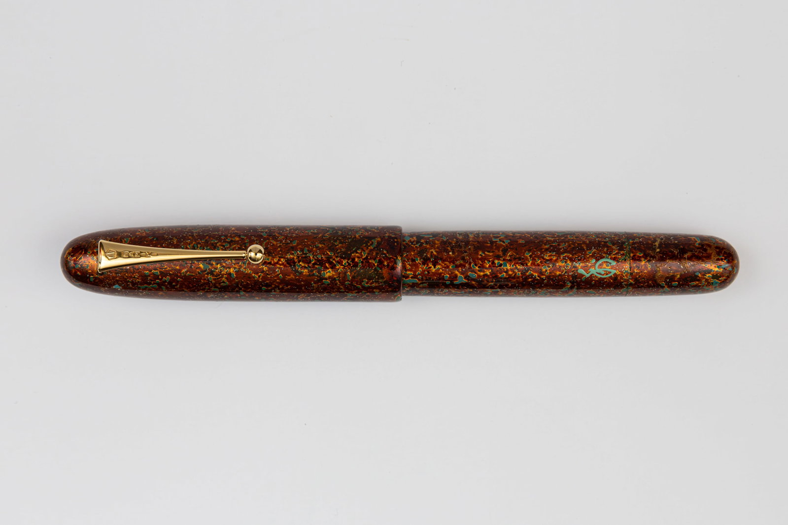 Pilot Namiki Emperor Copper Maki-e Fountain Pen by Ogawa (1 of 7)