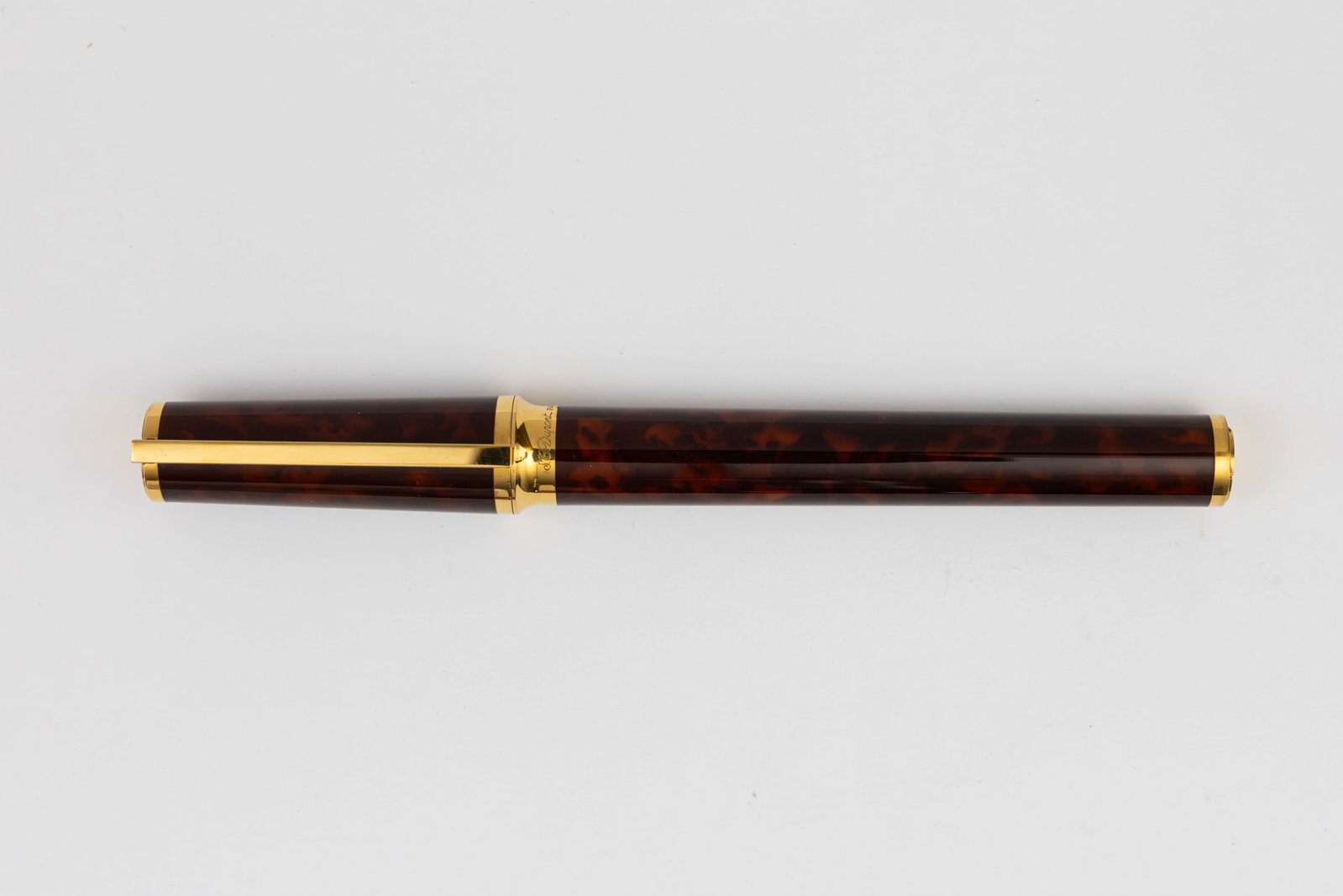 ST Dupont Mont Parisienne Brown Laque De Chine Fountain Pen (1 of 3)