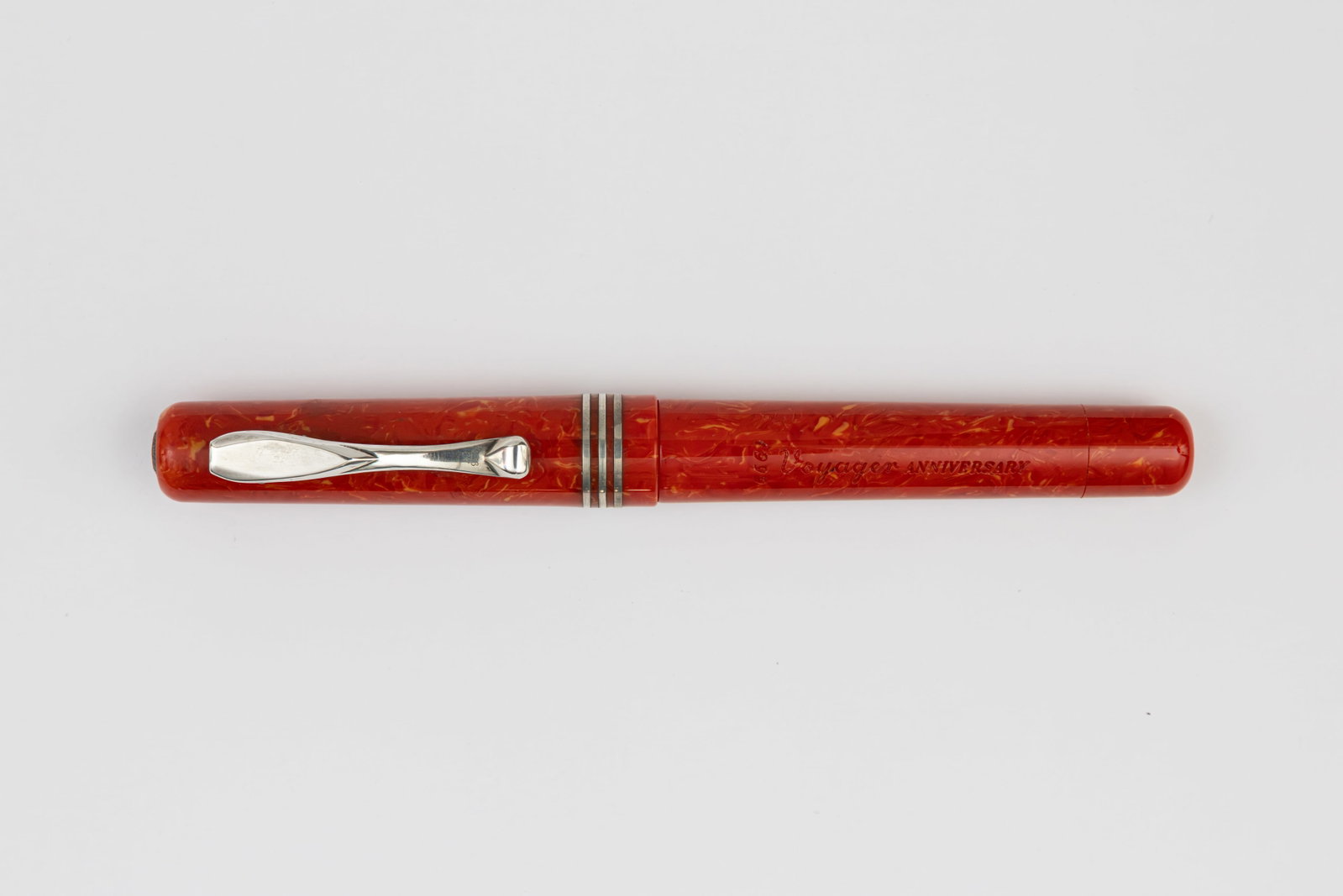 Visconti Voyager Anniversary SE Coral Red Fountain Pen (1 of 3)