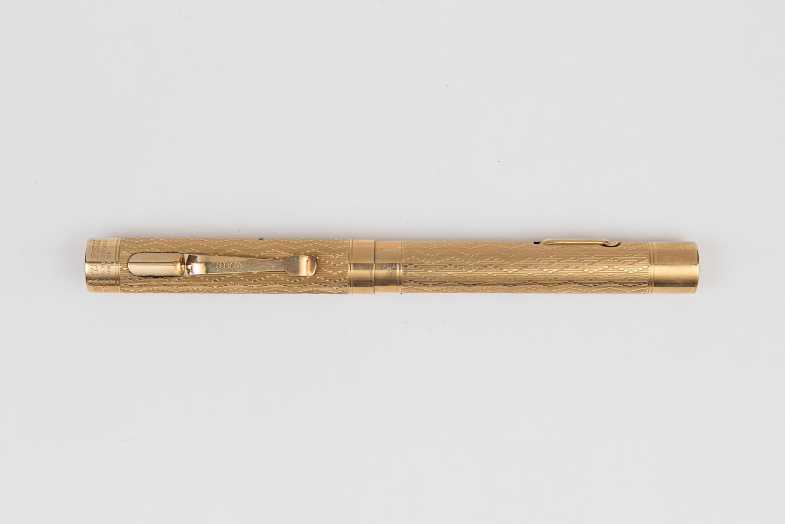 Wahl Eversharp Ripple Gold Filled 4 Size Fountain Pen (1 of 3)