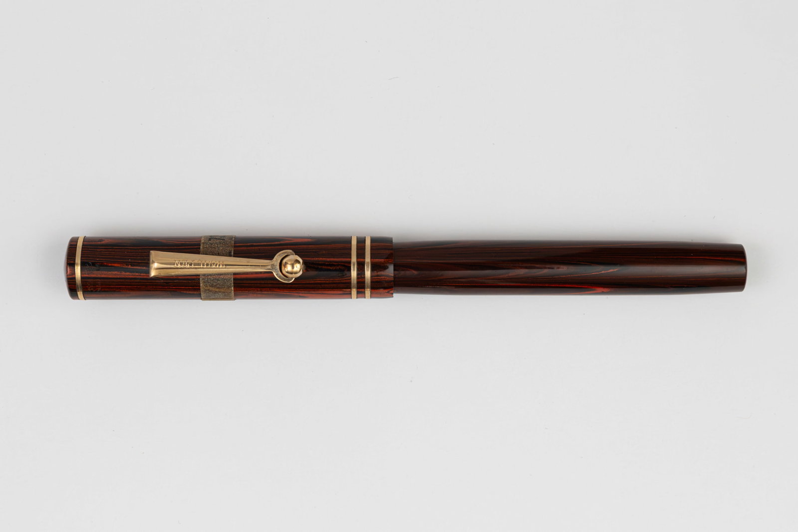 Wahl Mottled Hard Rubber Pre-Eversharp Fountain Pen, Org Price Band (1 of 3)