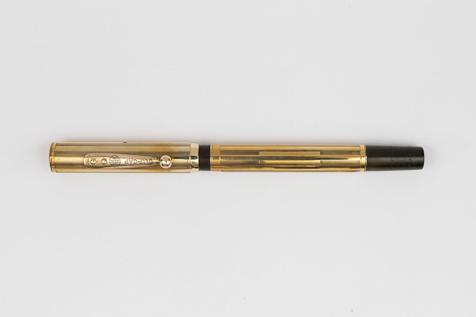 Waterman 0552 1/2 Sheraton Gold Filled Overlay Fountain Pen (1 of 3)