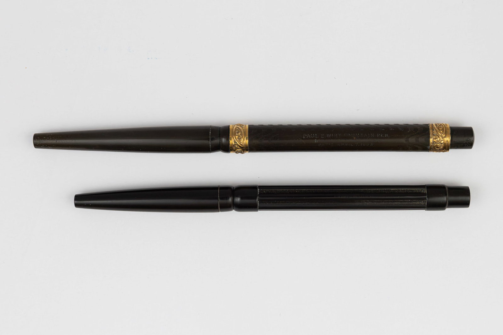 Paul E Wirt, Other Taper Cap Hard Rubber Fountain Pens (2) (1 of 3)