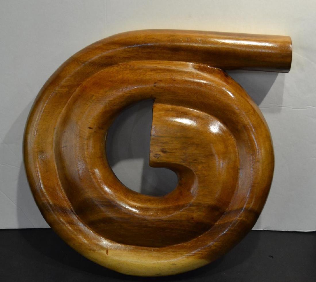 Wood Spiral Didgeridoo with Caring Case (1 of 3)