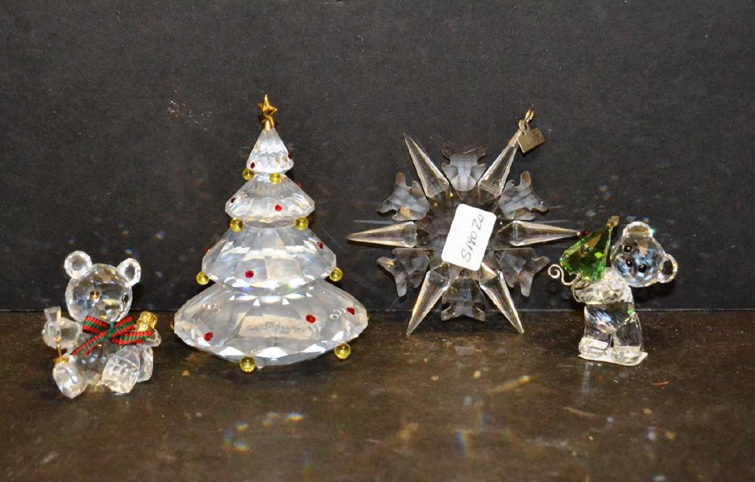 Lot of Swarovski Crystal Christmas Figurines (1 of 2)