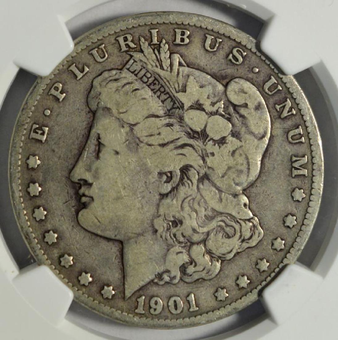 1901-O Morgan Silver Dollar NGC VG Details (1 of 3)