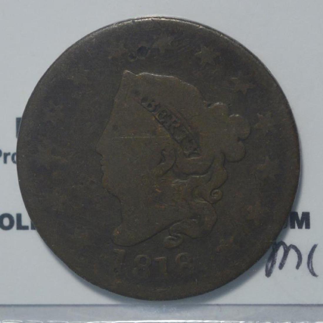 1818 Large Cent Good Condition (1 of 3)