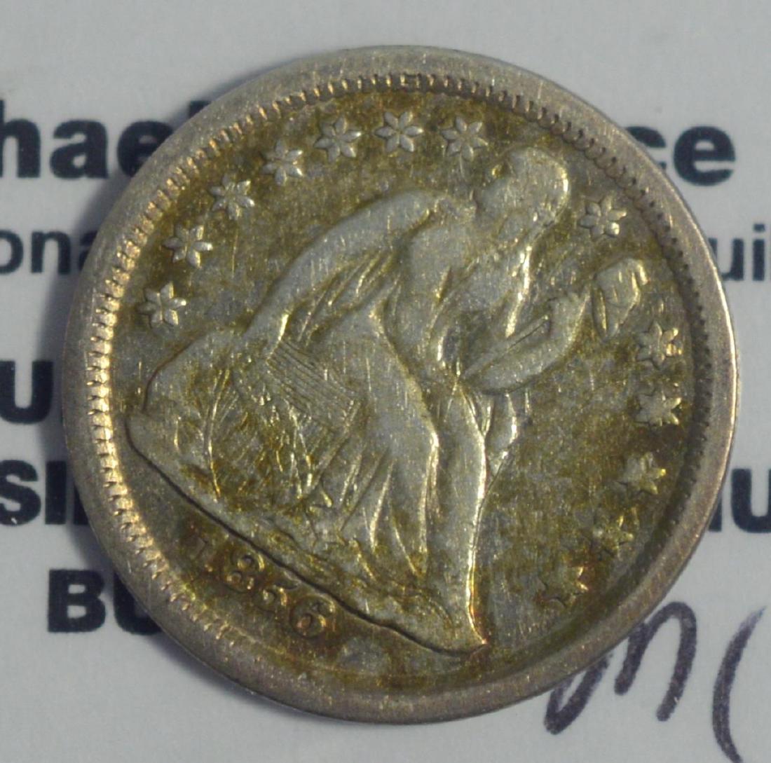 1856 Seated Liberty Dime VF (1 of 3)