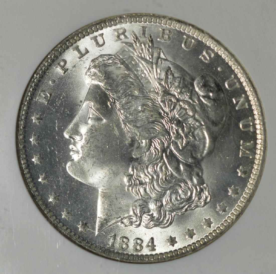 1884-O Morgan Silver Dollar NGC MS 63 (1 of 3)
