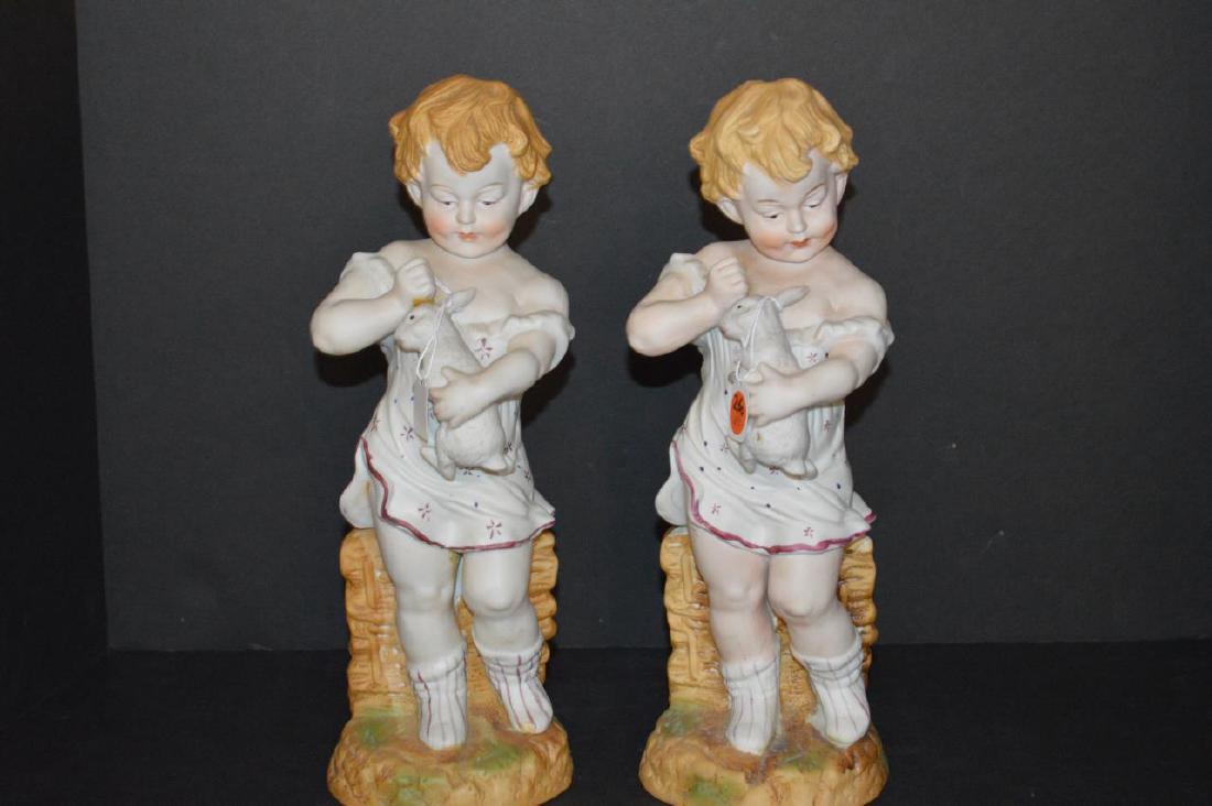 Pair Of Bisque Figures (1 of 2)