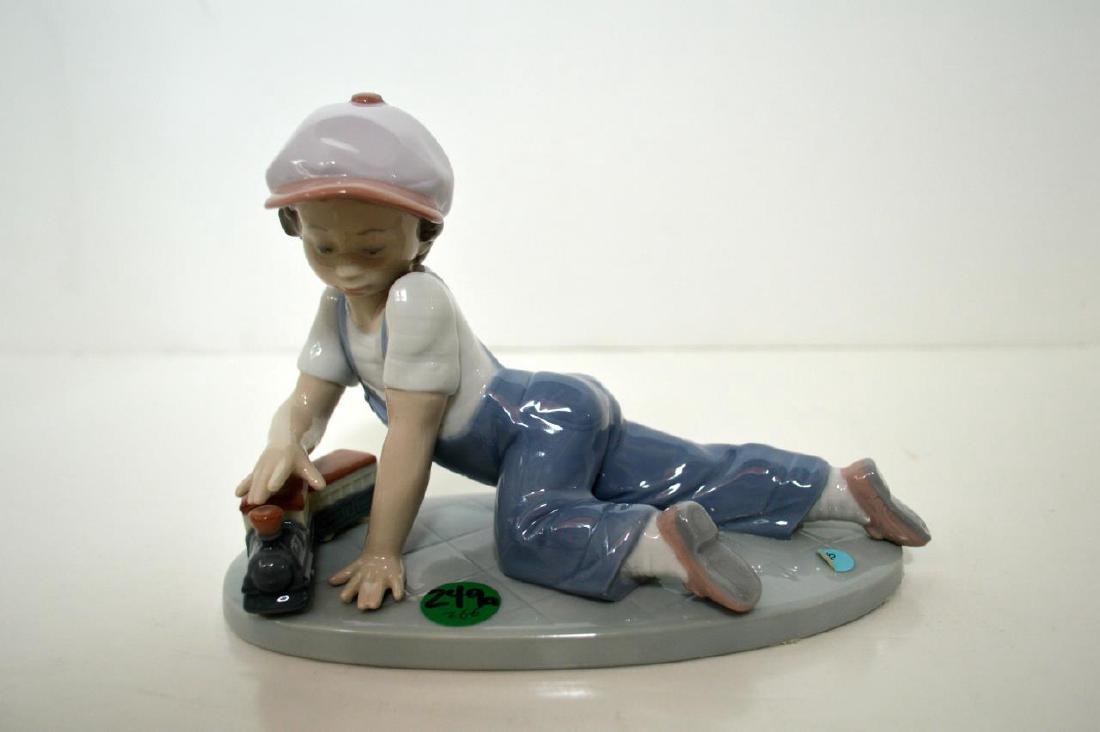 Lladro Figure, All Aboard (1 of 2)