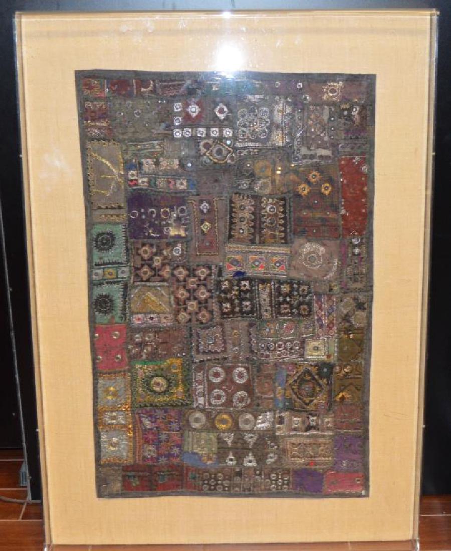 Antique Textile Chakla Silk Tapestry (1 of 5)