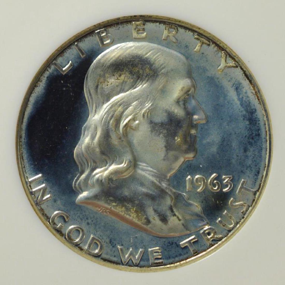 1963 Franklin Half Dollar NGC Proof 66 (1 of 3)