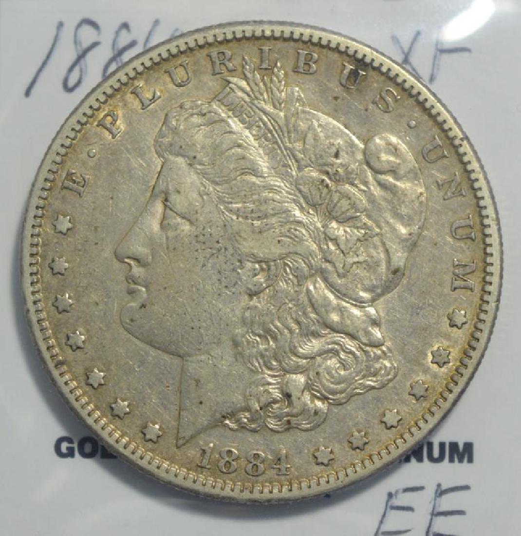 1884-S Morgan Silver Dollar XF (1 of 3)