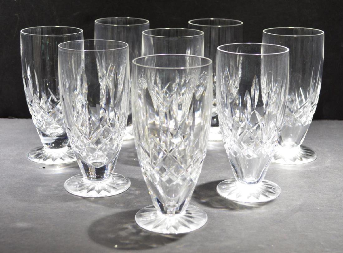 8 Waterford Lismore Crystal Iced Tea Glasses (1 of 5)