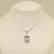 Sterling Silver kunzite crystal necklace