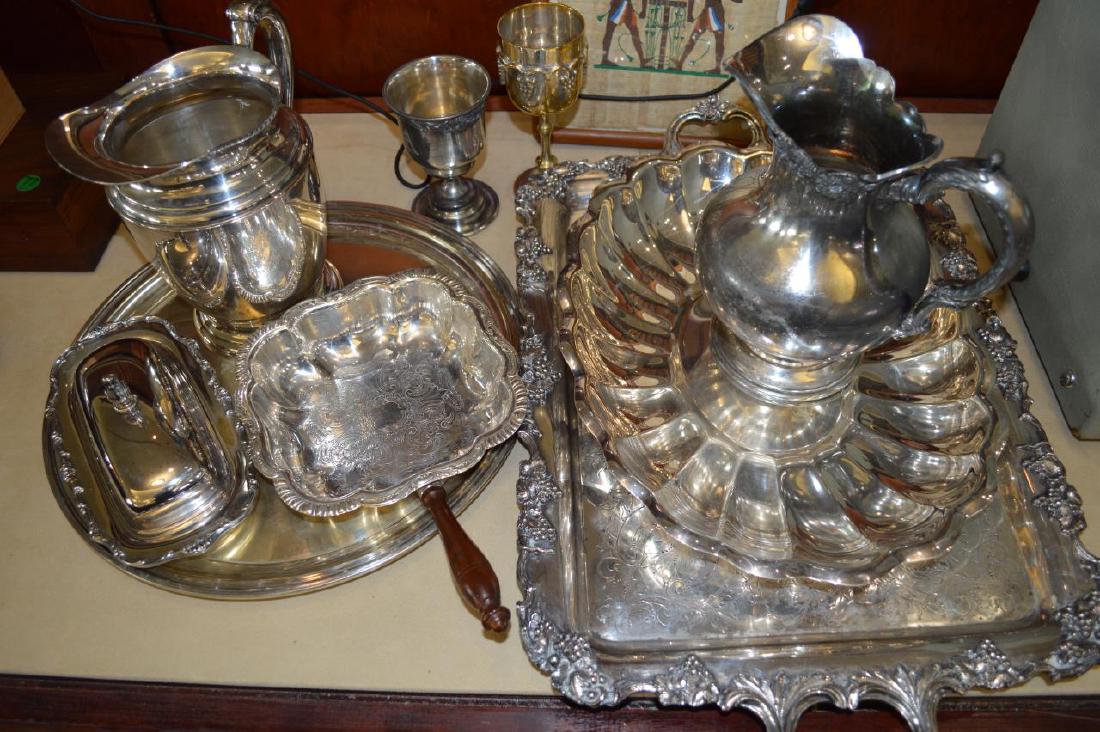 Group Of Silver Plate (1 of 1)