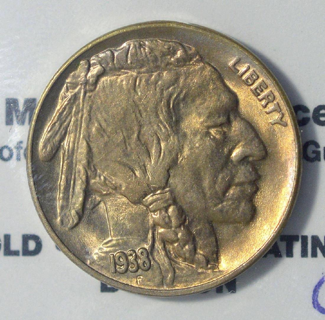 1938-D Buffalo Nickel Choice BU (1 of 3)