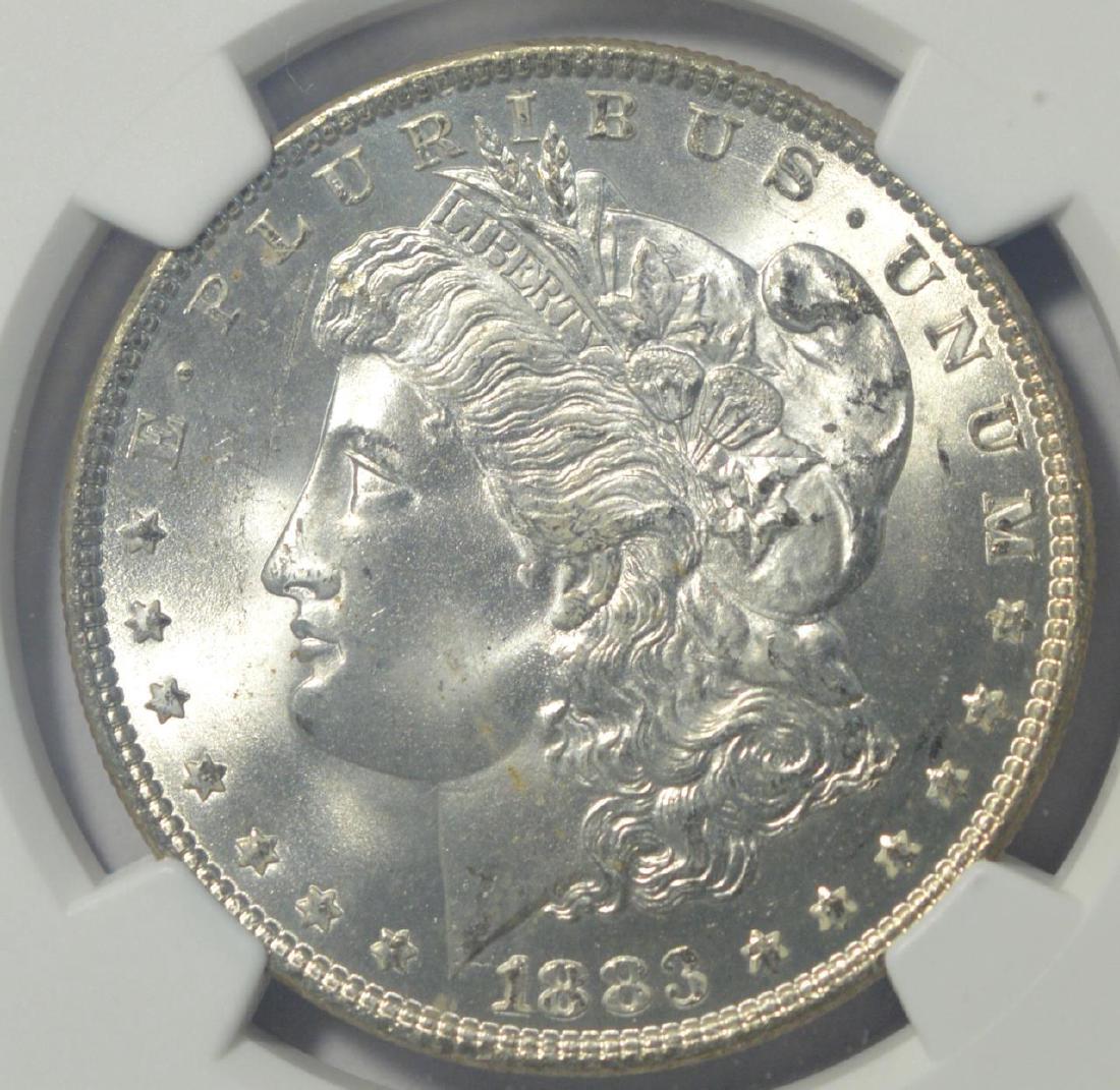 1883 Morgan Silver Dollar NGC MS 65+ (1 of 3)