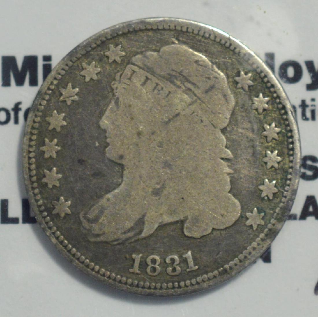 1831 Capped Bust Dime VG (1 of 3)