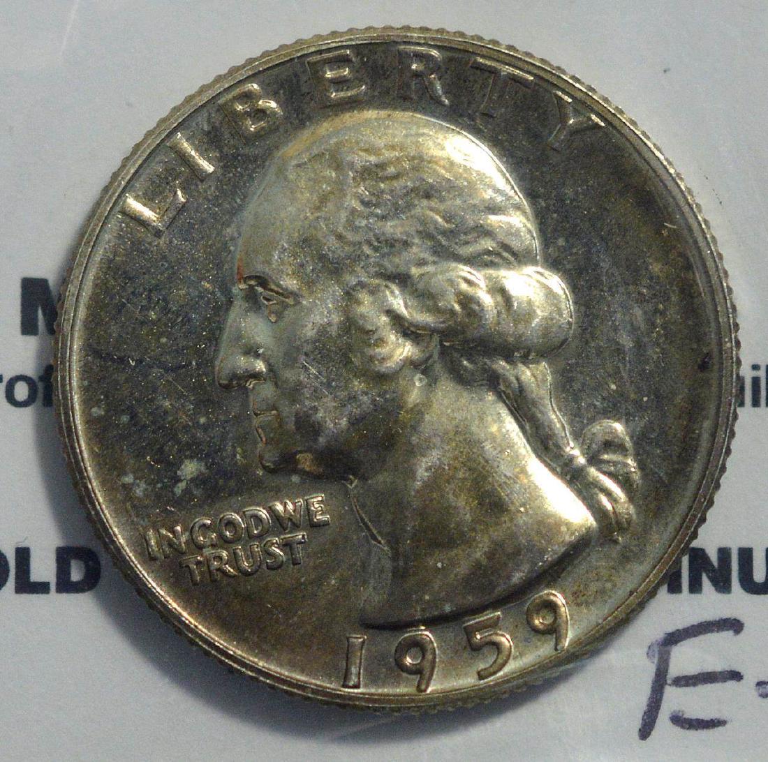 1959 Washington Quarter Proof (1 of 3)