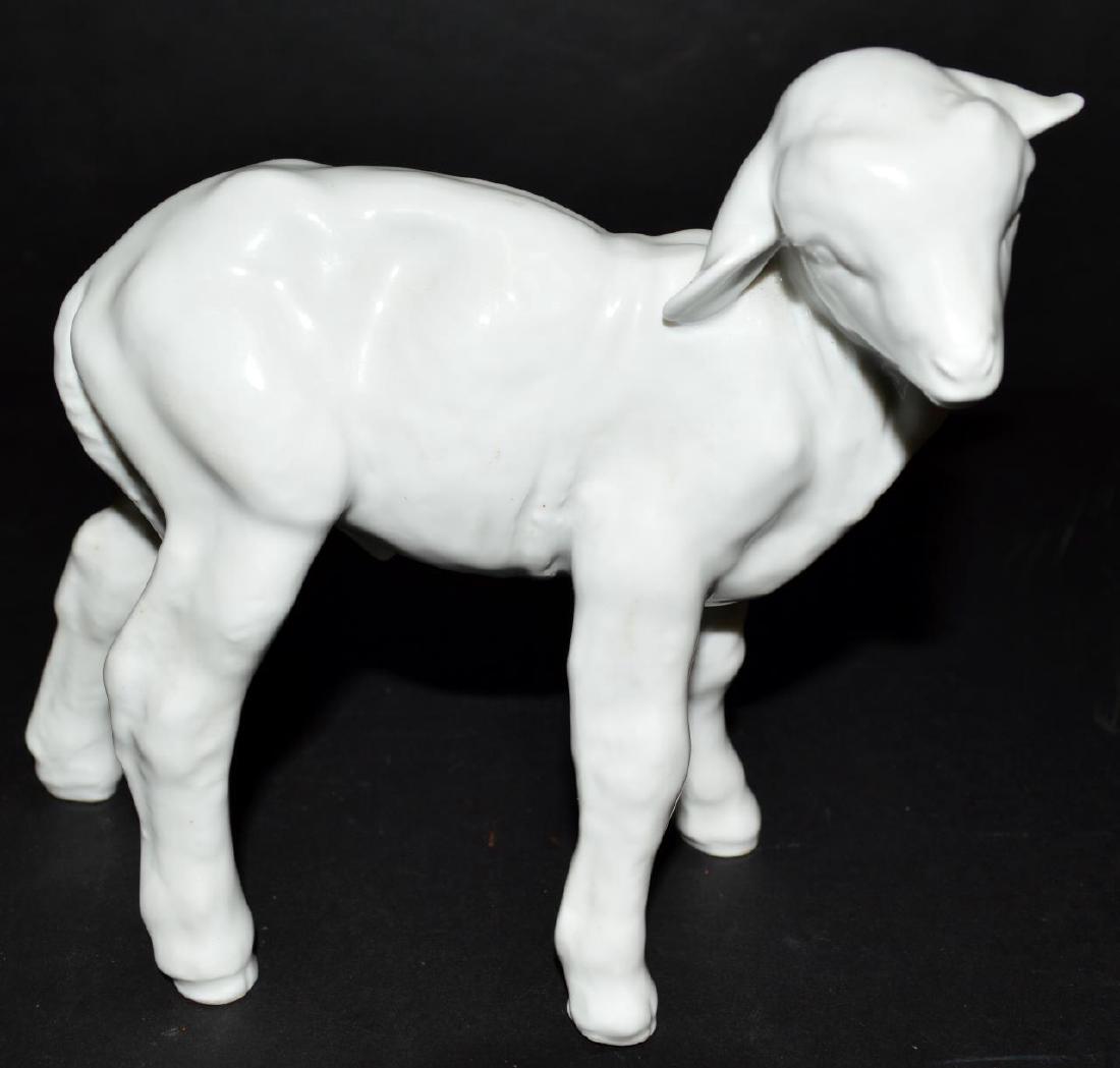 Meissen Standing Lamb/Sheep Porcelain Figurine (1 of 6)