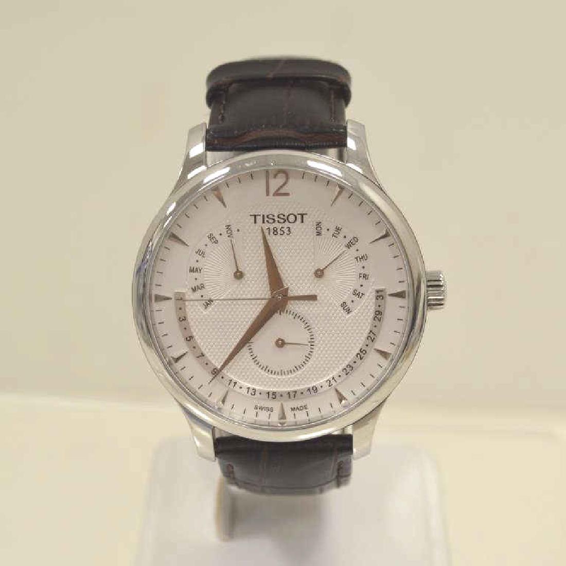 Men's stainless Tissot Classic Calendar watch (1 of 5)