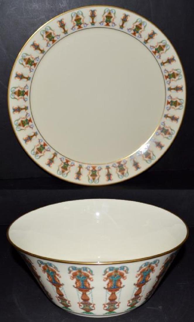 Lenox "Lido": 13" Chop Plate & 10 5/8" Salad Bowl (1 of 5)