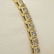 14kt yellow gold diamond tennis bracelet - 3