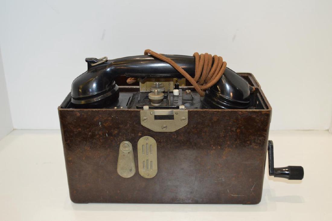 WWII German Army FF33 Field Phone (1 of 4)